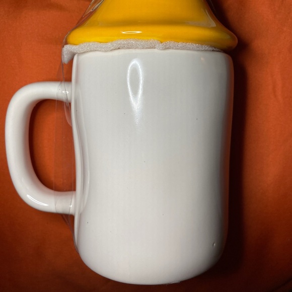 Halloween CLASSIC RAE DUNN “TRICK OR TREAT” GNOME MUG w/CANDY CORN TOPPER🎃 - Picture 9 of 12